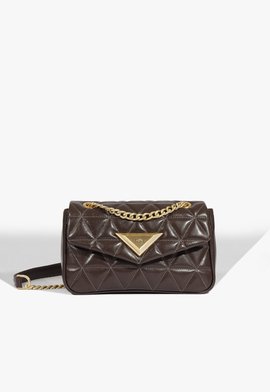 Bolsa Tiracolo Média 944 Couro Marrom