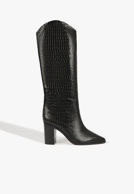 Bota Maryana Salto Western Black