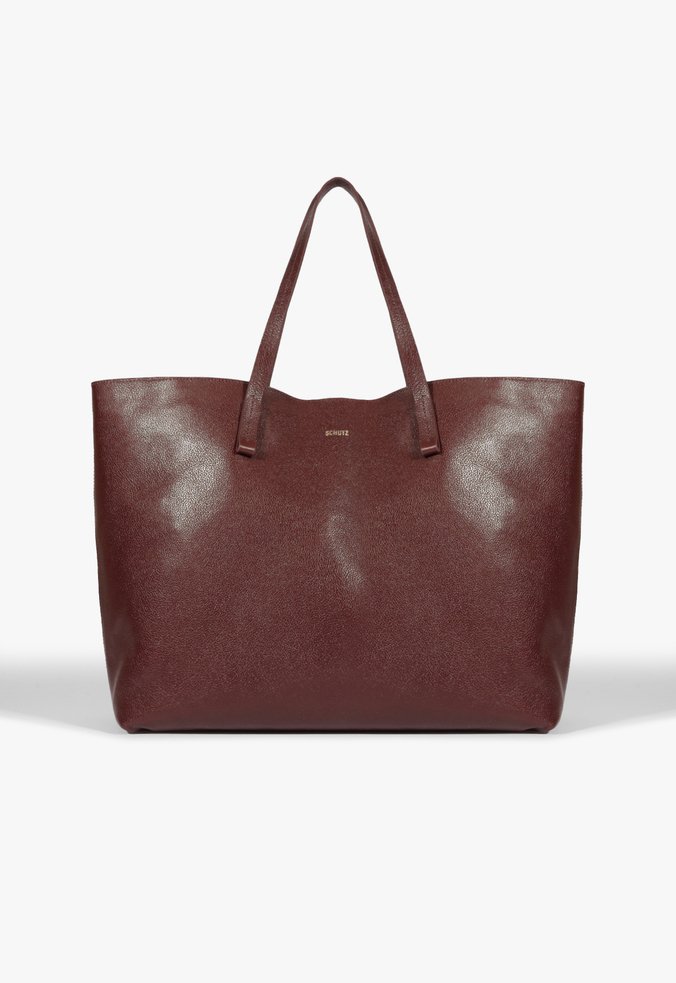 Bolsa Shopping Grande Betty Couro Vinho