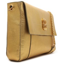 Shoulder Bag Double Face Green/Gold