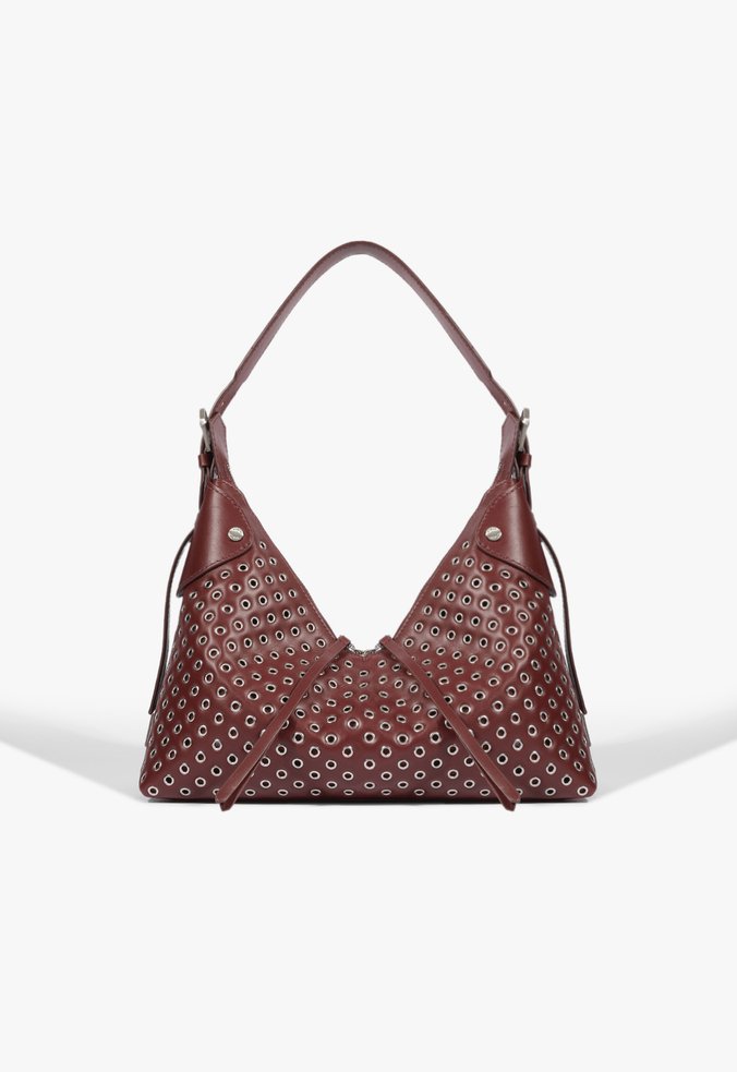 Bolsa Tiracolo Marien Média Couro Preta