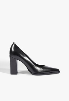 Scarpin Eleanor Couro Preto