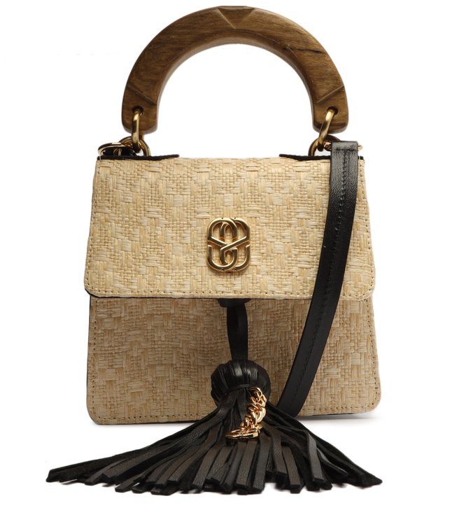 Bolsa Tiracolo Pequena Bella Bege