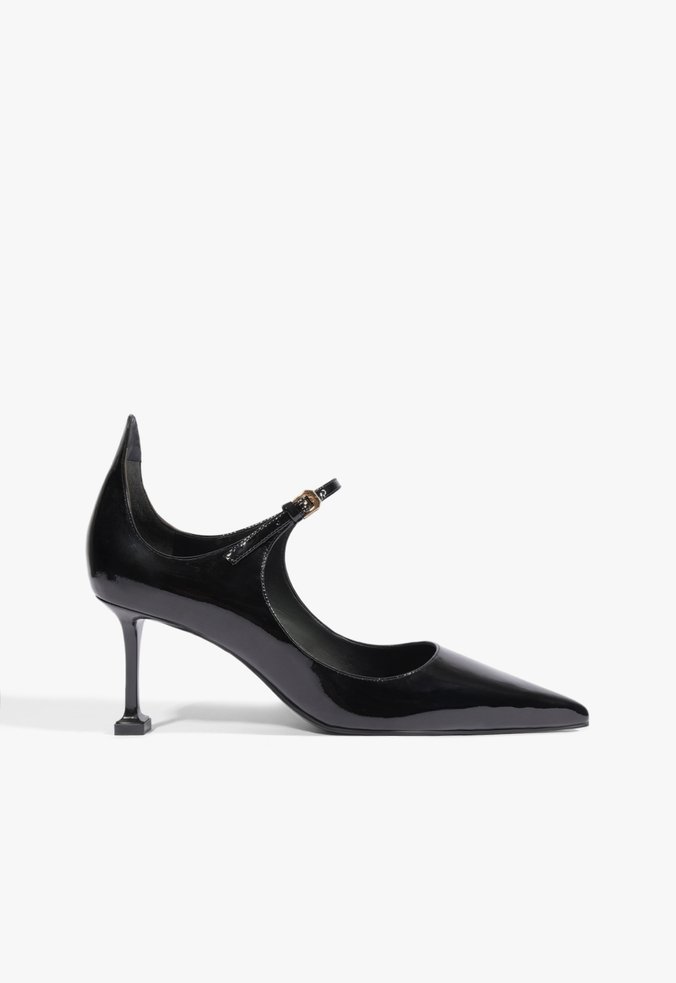Mocassim Elsa Couro Preto