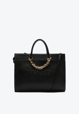 Bolsa Shopping Couro Schutz Preta