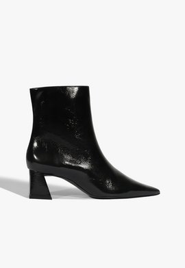 Bota Fresh Boho Couro Preta