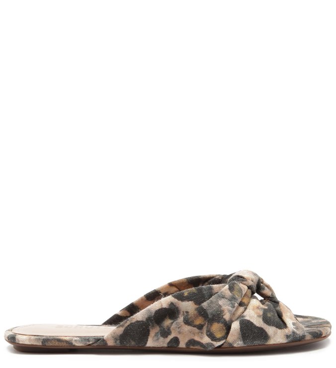 FLAT SLIDE KNOT ANIMAL PRINT FLAT SLIDE KNOT ANIMAL PRINT