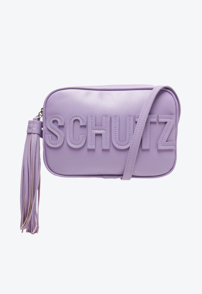 Bolsa Tiracolo Kate Logo Roxa