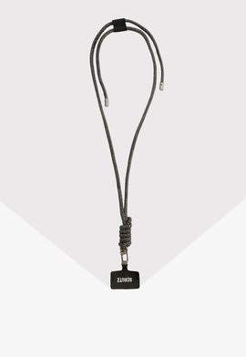 Cordão Celular Nancy Glam Cristais Preto