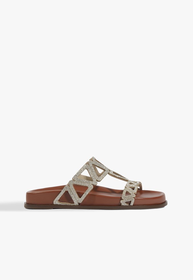 Sandália Sharp Glam Prata