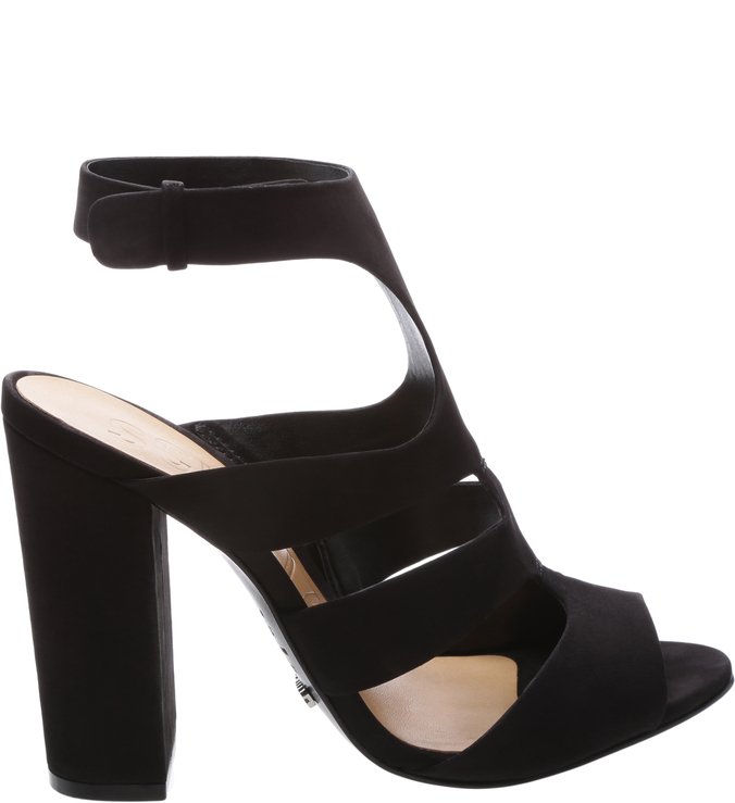 Sandália Block Heel Black