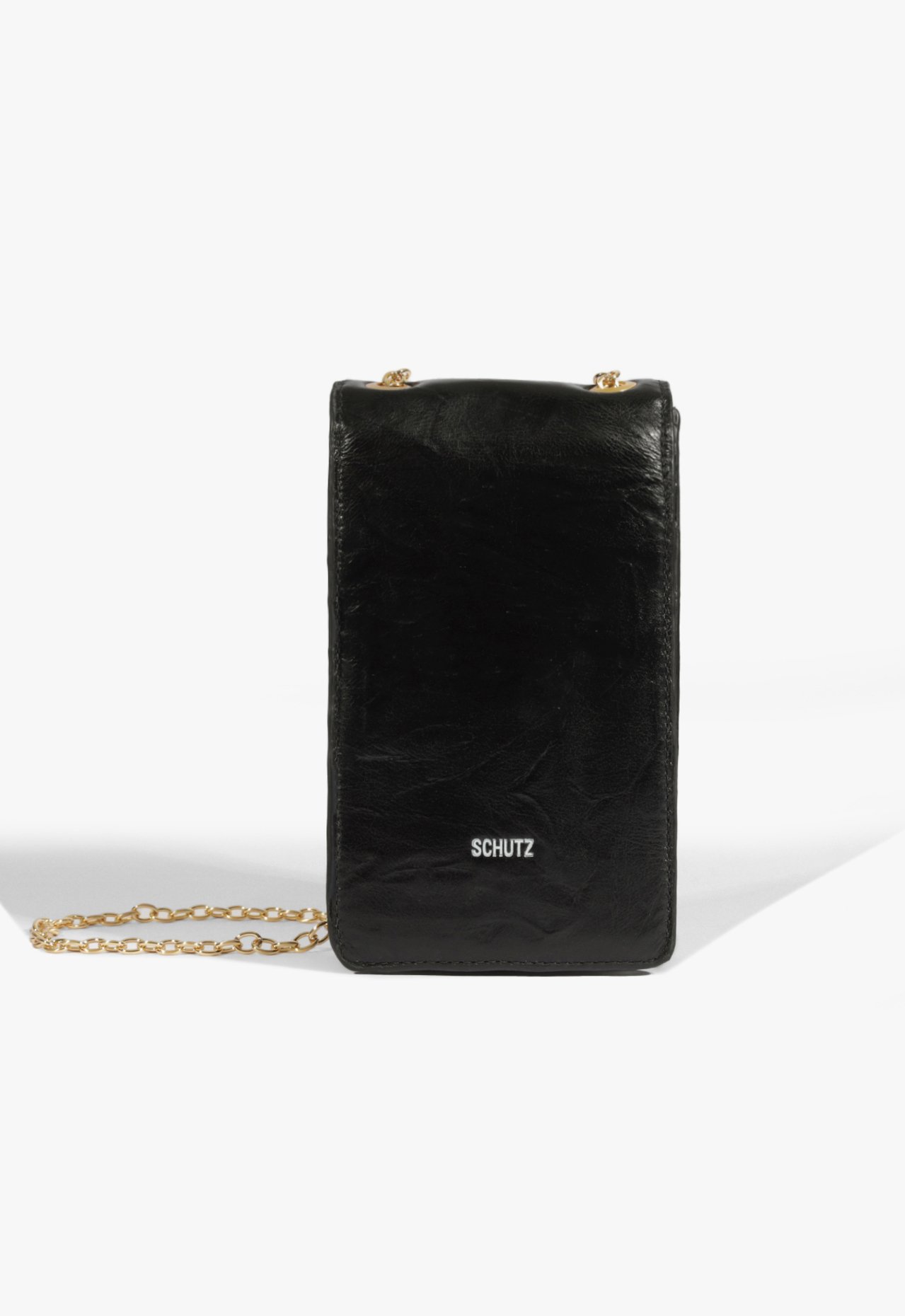 Porta Celular Couro Dazed Preto | Schutz