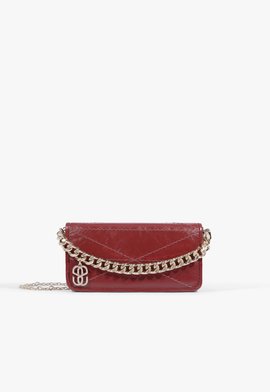 Bolsa Mini Icon Couro Vermelha