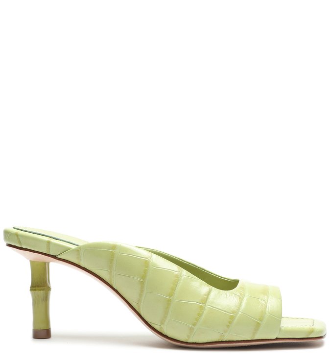 Sandália Mule Ella Bambu Verde