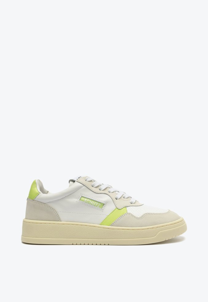 Tênis London Branco e Verde