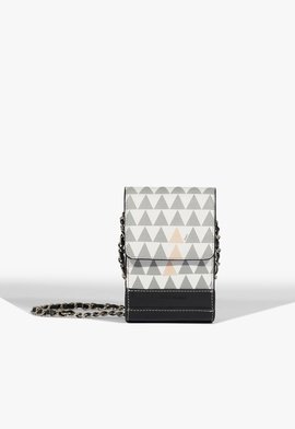 Bolsa Tiracolo Pequena New 4GRLS Triangle Branca