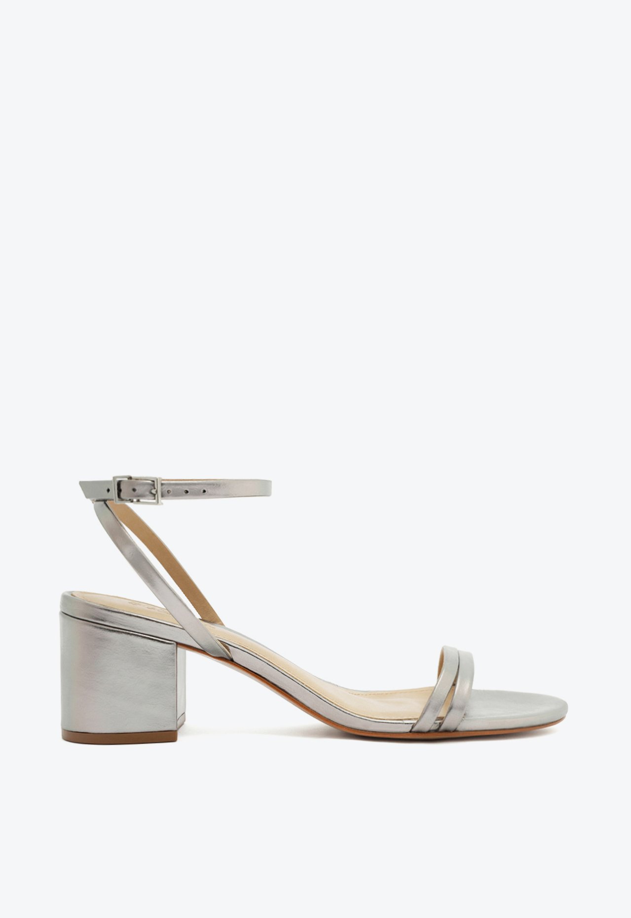 Sandália Altina Couro Prata | Schutz