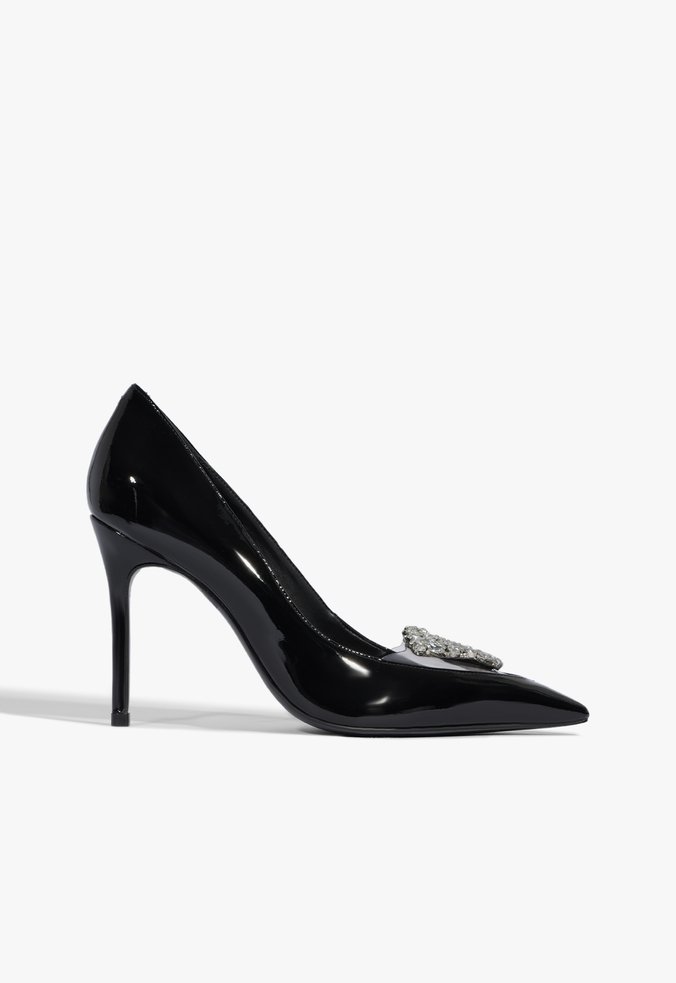 Scarpin Shine Verniz Preto