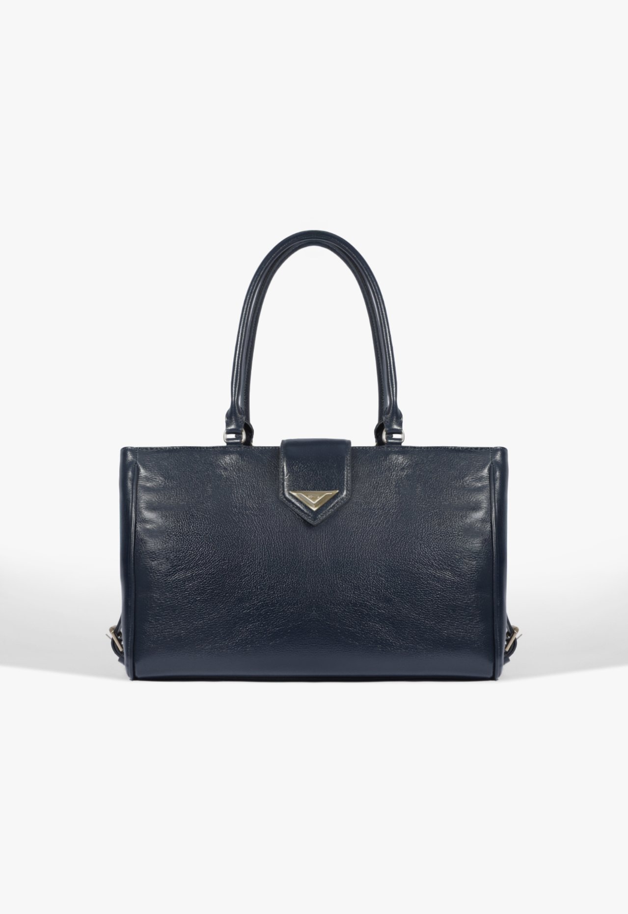Vista 2 BOLSA TOTE ALYSSA COURO Schutz Schutz BR Azul Schutz BR Azul