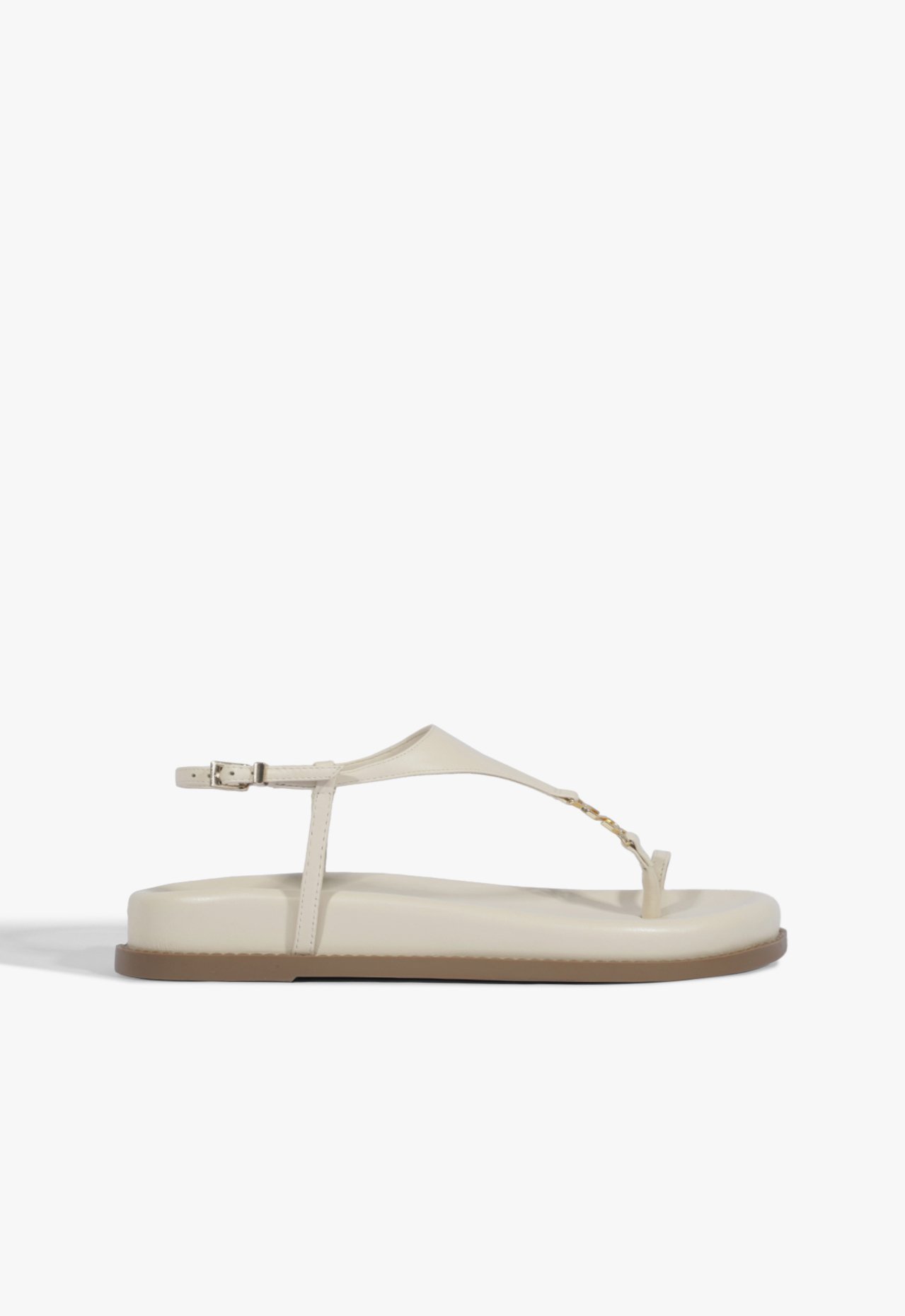 Sandália Papete Kate Couro Branca | Schutz