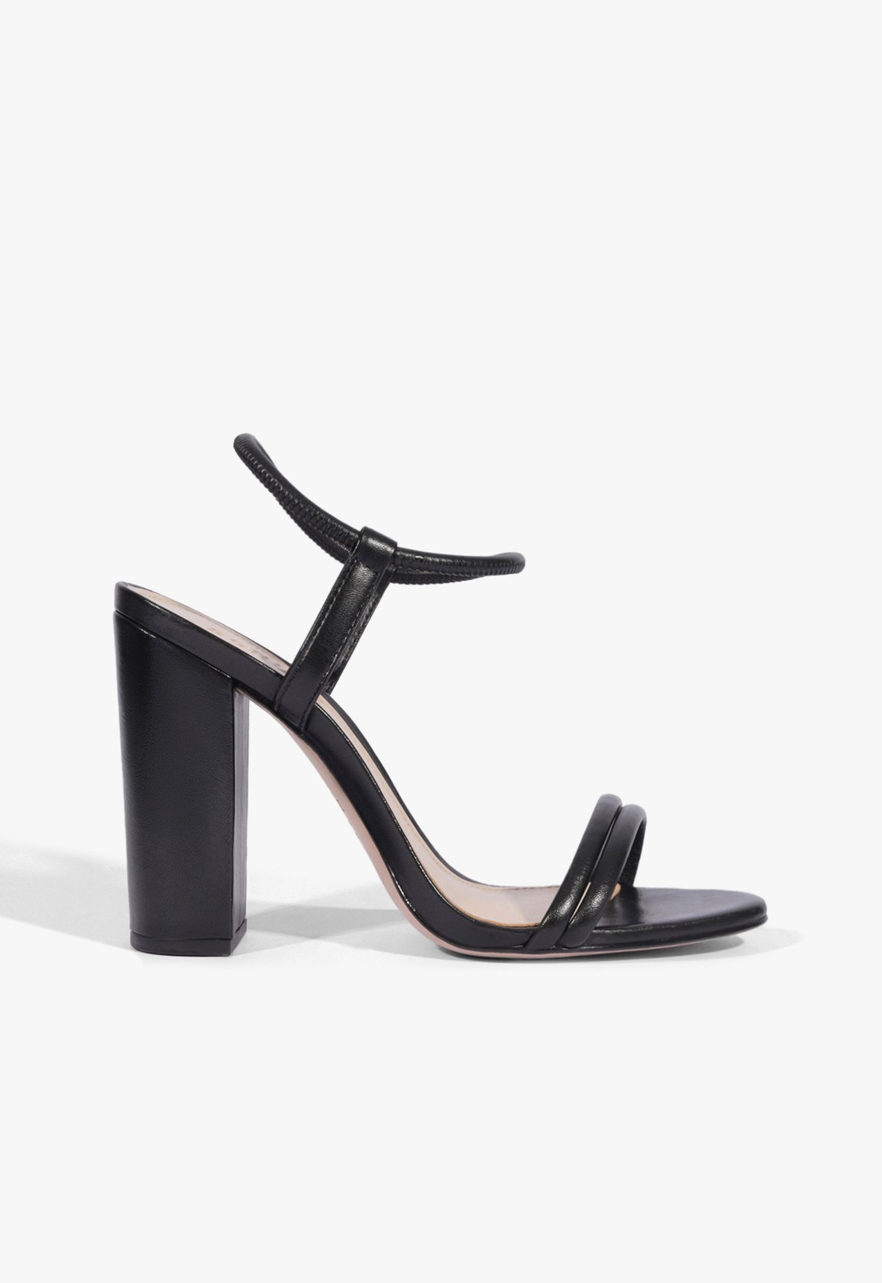 Sandália Gimenez Couro Preta | Schutz