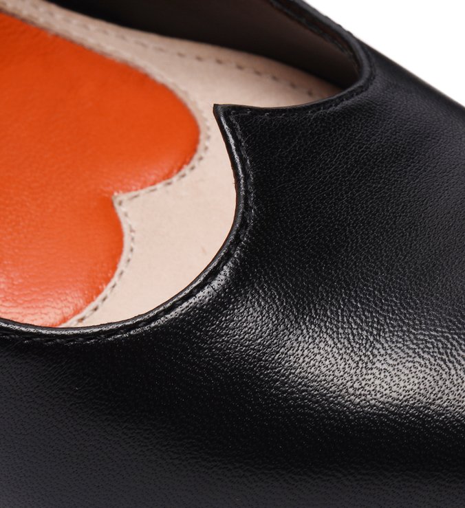 Schutz x Ginger Scarpin Lace-Up Black Schutz x Ginger Scarpin Lace-Up Black