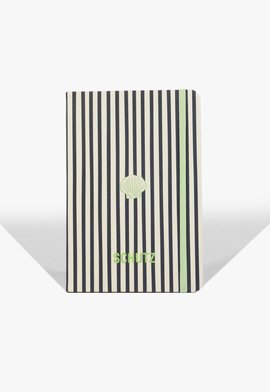 Caderno Listrado Schutz Preto