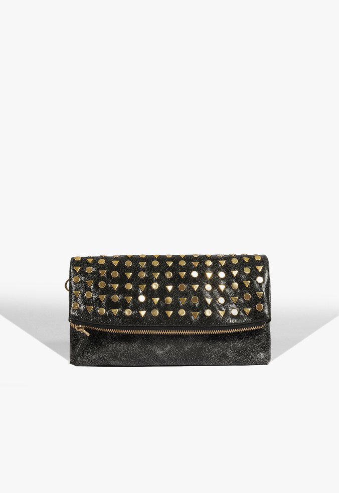 Bolsa Tiracolo Yana Couro Preta