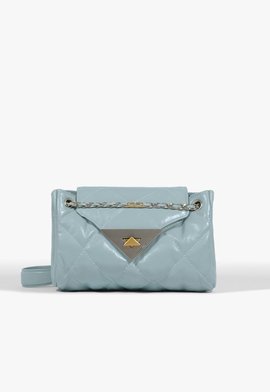 Bolsa Média S95 Couro Azul