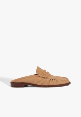 Mule Mocassim Tyche Couro Marrom | Schutz