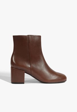 Bota Lupe Couro Marrom