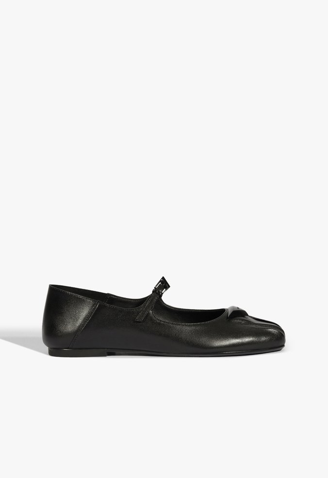 Sapatilha Hint Ballerinas Couro Preta