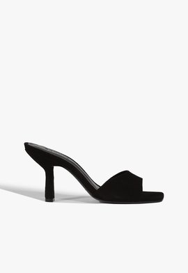 Sandália Mule Posseni Casual Preta