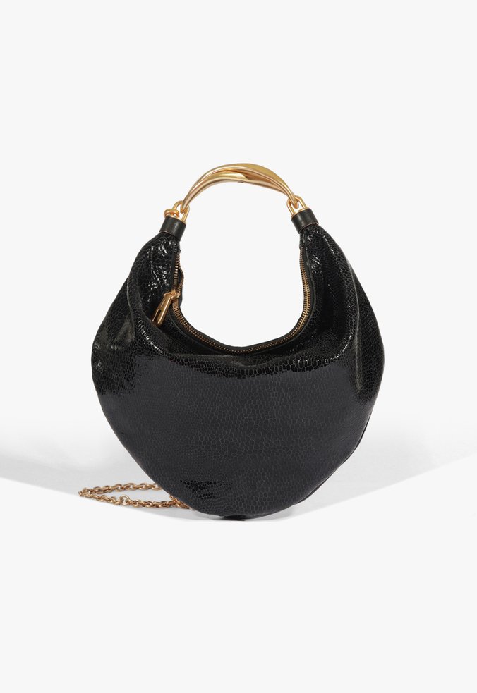 Bolsa Shoulder Orla Couro Preta