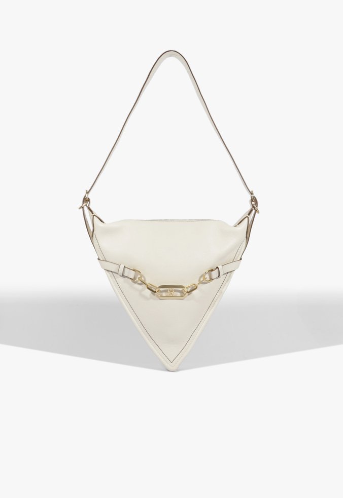 Bolsa Scorpio Couro Off White