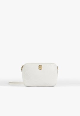 Bolsa Camera Bag Tess Couro Branca