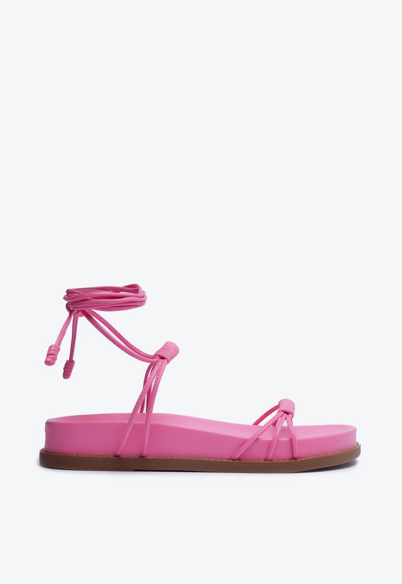 Sandália Papete Amarração Pink | Schutz
