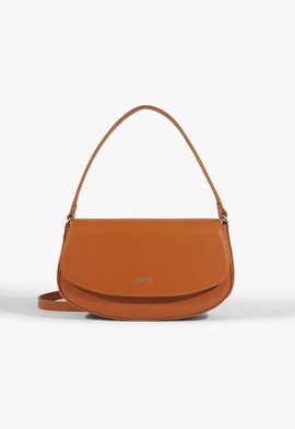 Bolsa Tiracolo Média Baguette Esther Couro Marrom