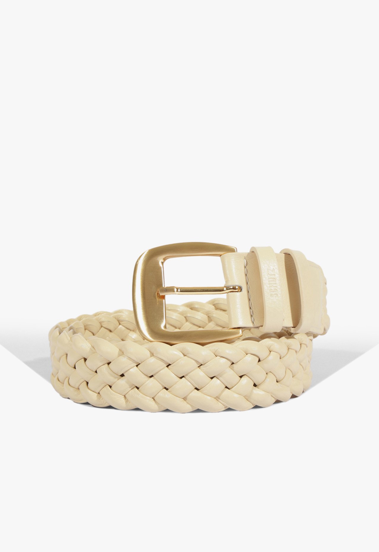 Vista 2 Cinto Trançado Couro Schutz Schutz BR Preto Schutz BR Preto