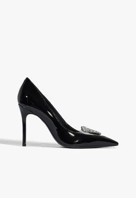 Scarpin Shine Verniz Preto