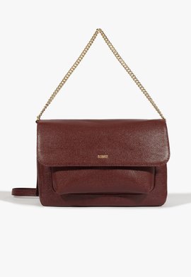 Bolsa Brooke Couro Vinho