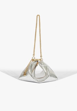Bolsa Pequena Tiracolo Carrie Prata