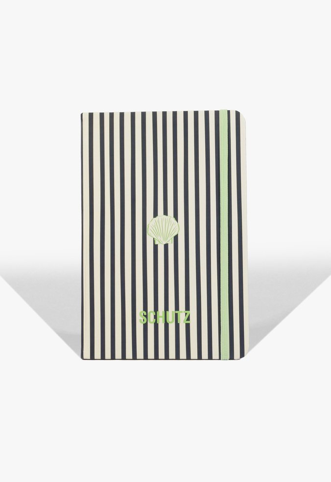 Caderno Listrado Schutz Preto