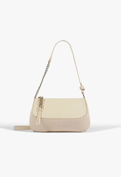Bolsa Tiracolo Tina Croco Pequena Branca | Schutz