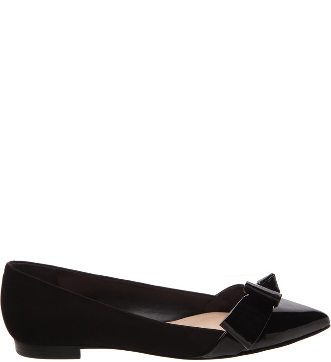 Sapatilha Lace  Verniz Black