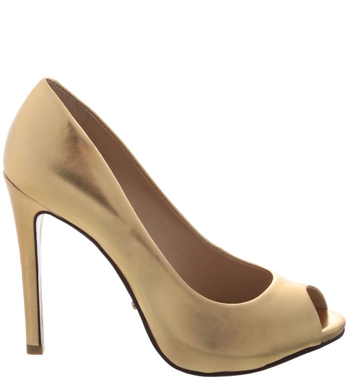 Scarpin Ouro