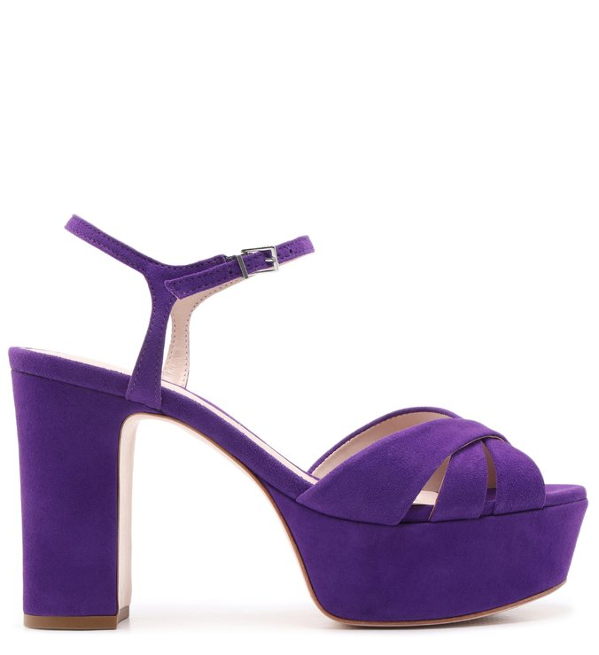 Sandália Carrie Meia Pata Purple Sandália Carrie Meia Pata Purple