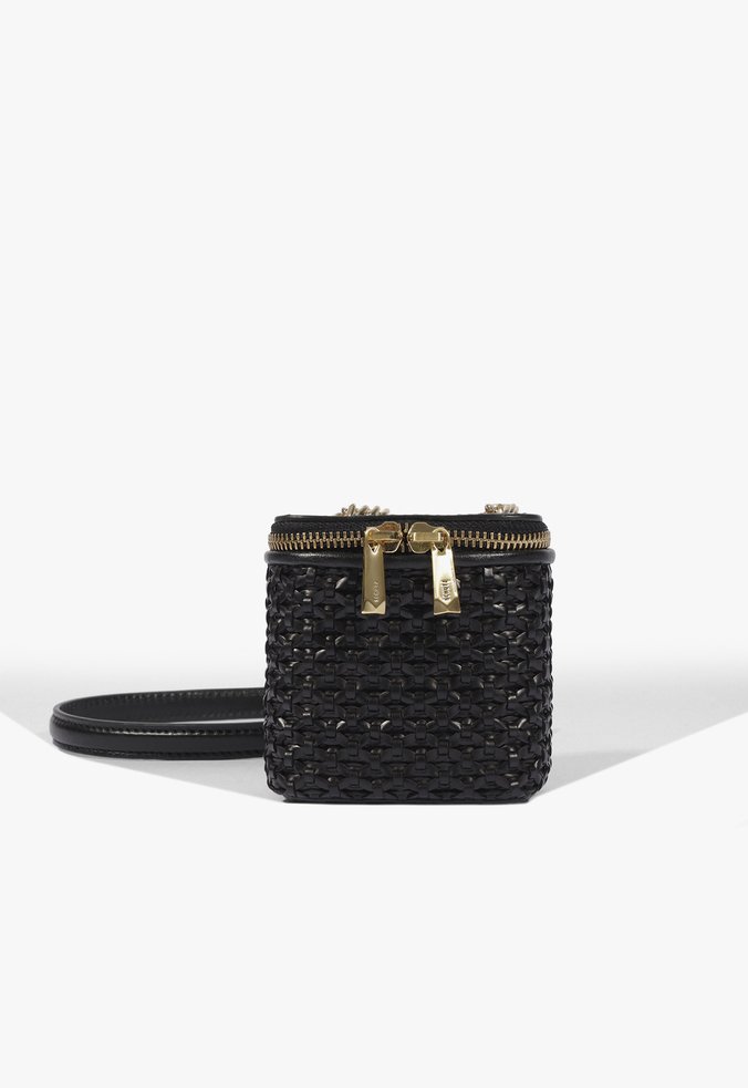 Bolsa Mini Bag Vanity Pequena Preta