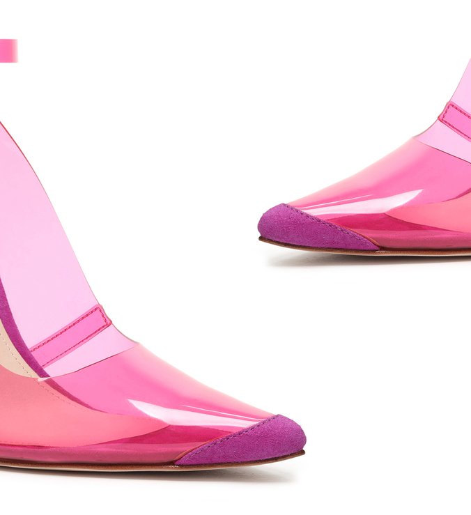Scarpin Vinil Slingback Pink Scarpin Vinil Slingback Pink