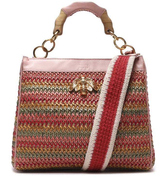 Bolsa  Tote Believe Soft Trama Rosa